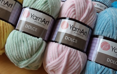 Yarn YarnArt Dolce velours yarn plush yarn velvet yarn terry yarn blanket yarn  