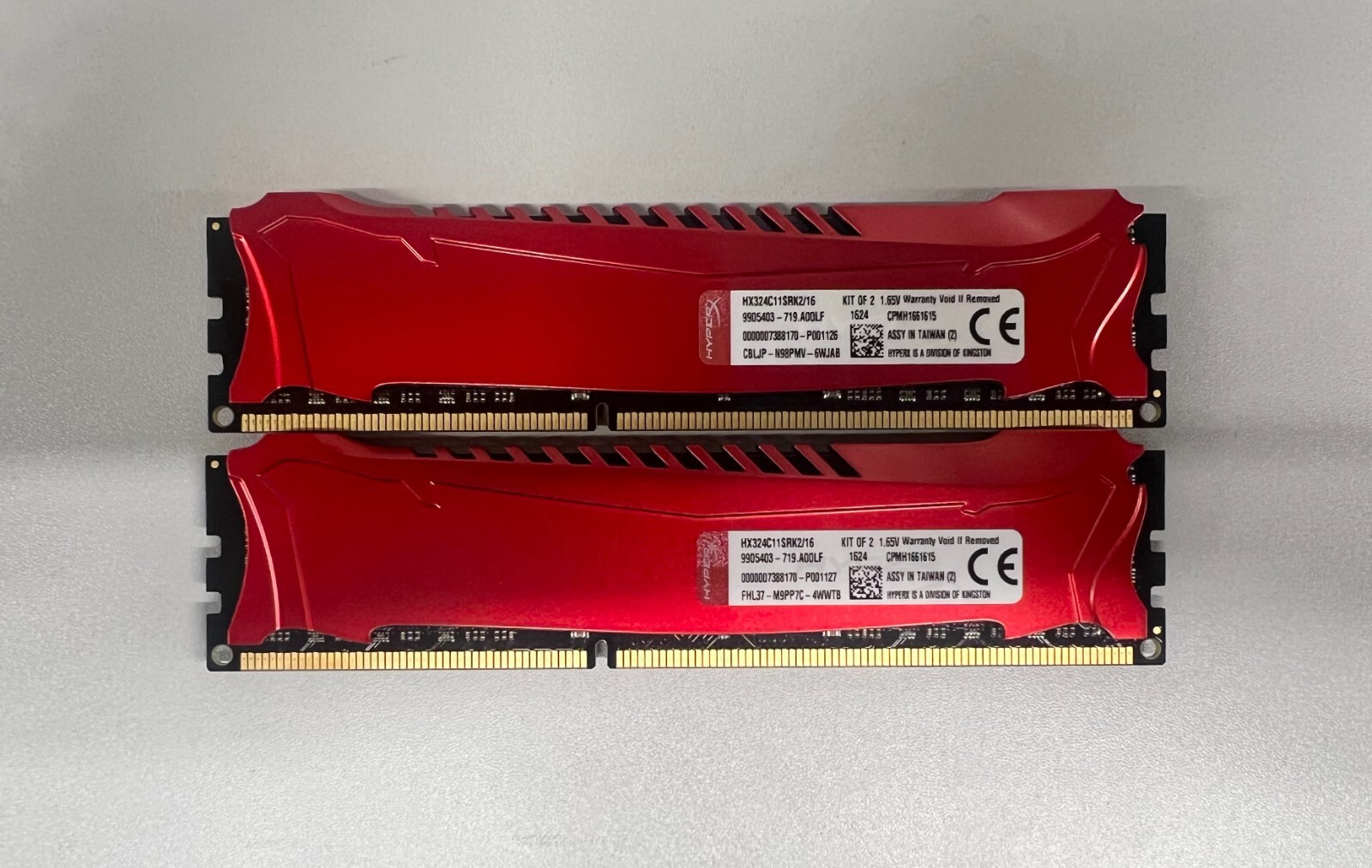 HX324C11SRK2/16 KINGSTON 16GB 2x8GB 2Rx8 PC3-2400T DDR3