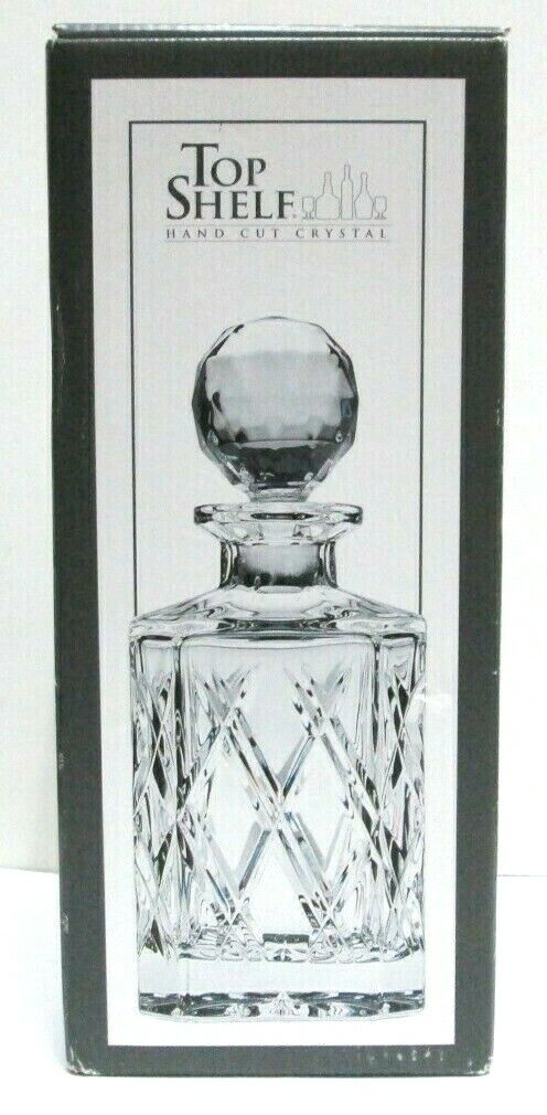 週末セール！！CRYSTAL DECANTER Storm Japanese Crystal Whisky Decanter | TsukiGlass