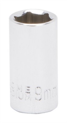 Vulcan MT6490106 Standard Socket, 9 mm, 1/4'' Drive, 6 Point