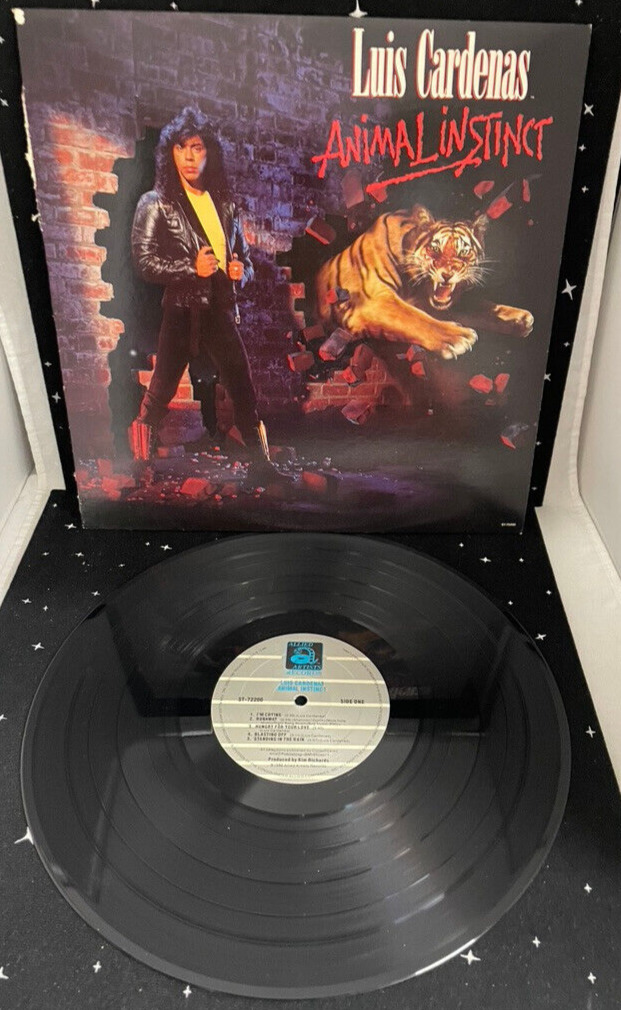 ルイス・カーディナス/アニマル・インスティンクト Luis Cardenas Animal Instinct NEAR MINT Capitol Records