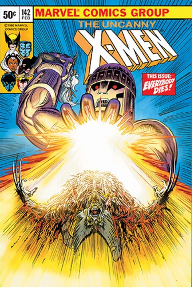 UNCANNY X-MEN 142 SDCC NYCC 2024 EXCLUSIVE FAX VARIANT NM Ve