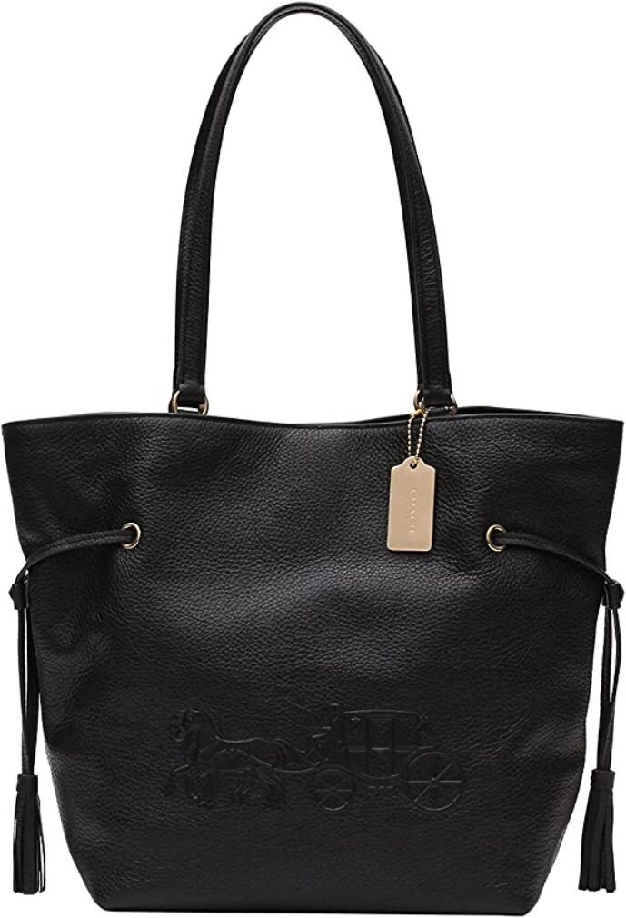 Кожаная сумка на шнурке от производителя COACH Horse And Carriage Tote Bag $478