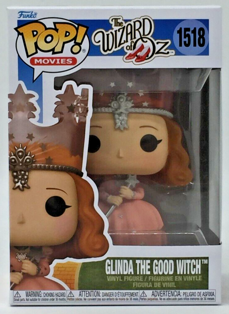 新品　FUNKO POP オズの魔法使い　グリンダ　フィギュア　1518 Funko Pop! Movies Wizard of OZ Glinda The Good Witch #1518