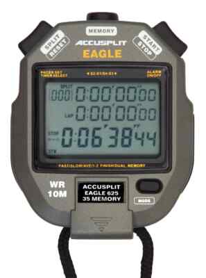 Accusplit AE625M35 30 Memory Stopwatch With Large 3 Line Display