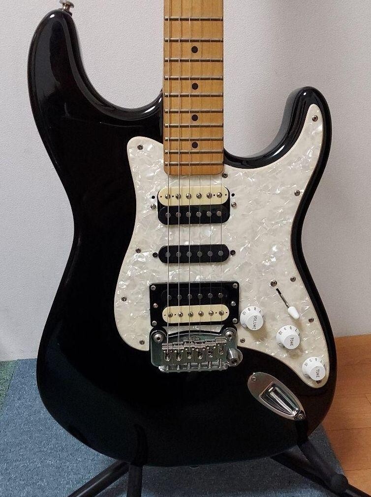 G&L Legacy エレキギター ブラック MOD G&L Tribute Legacy Electric Guitar Black Satin Frost