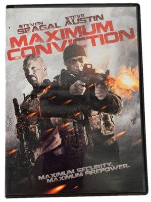 Maximum Conviction DVD Video Movie Steven Seagal Steve Austin R