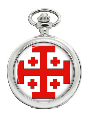 Jerusalem Cross (Holy Sepulchre) Pocket Watch