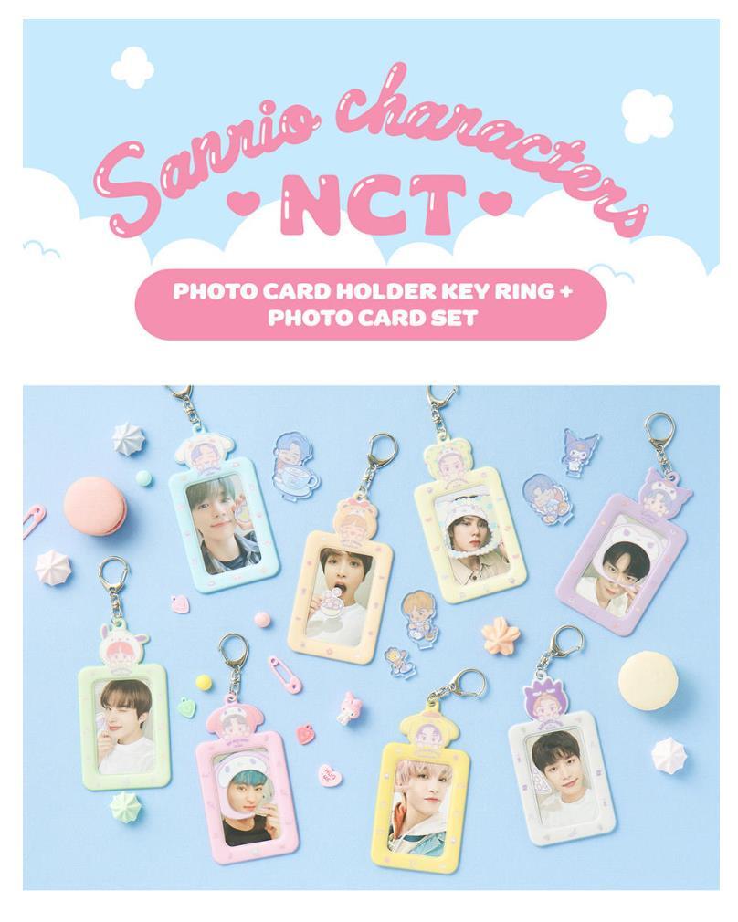 NCT X SANRIO TOWN OFFICIAL MD GOODS PHOTO CARD HOLDER KEY
