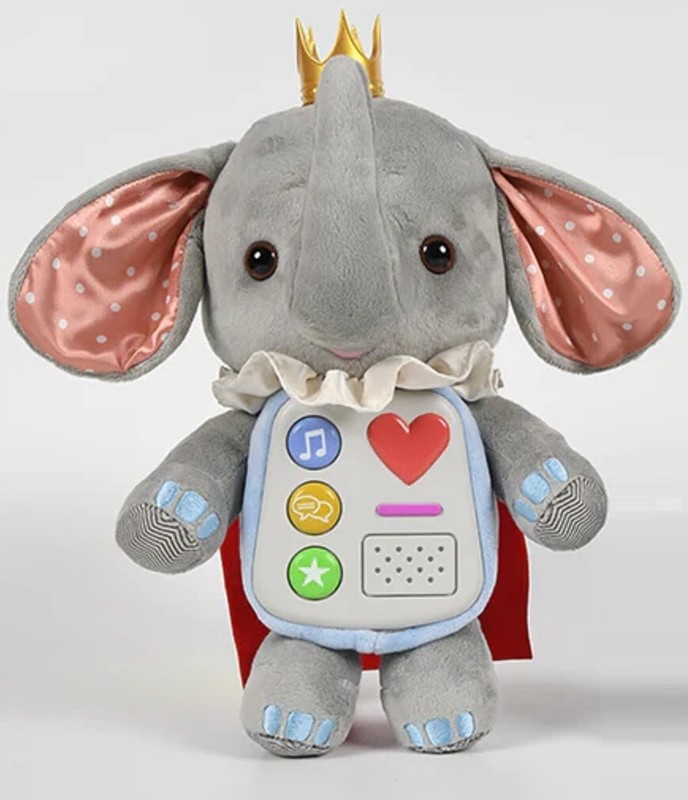 It Takes Two Cutie Elephant Plushie Musical Plush Figure Official