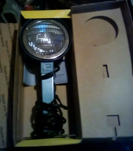 Movie Light Vintage Smith-Victor Model L6 Compact Light Original Box & Papers