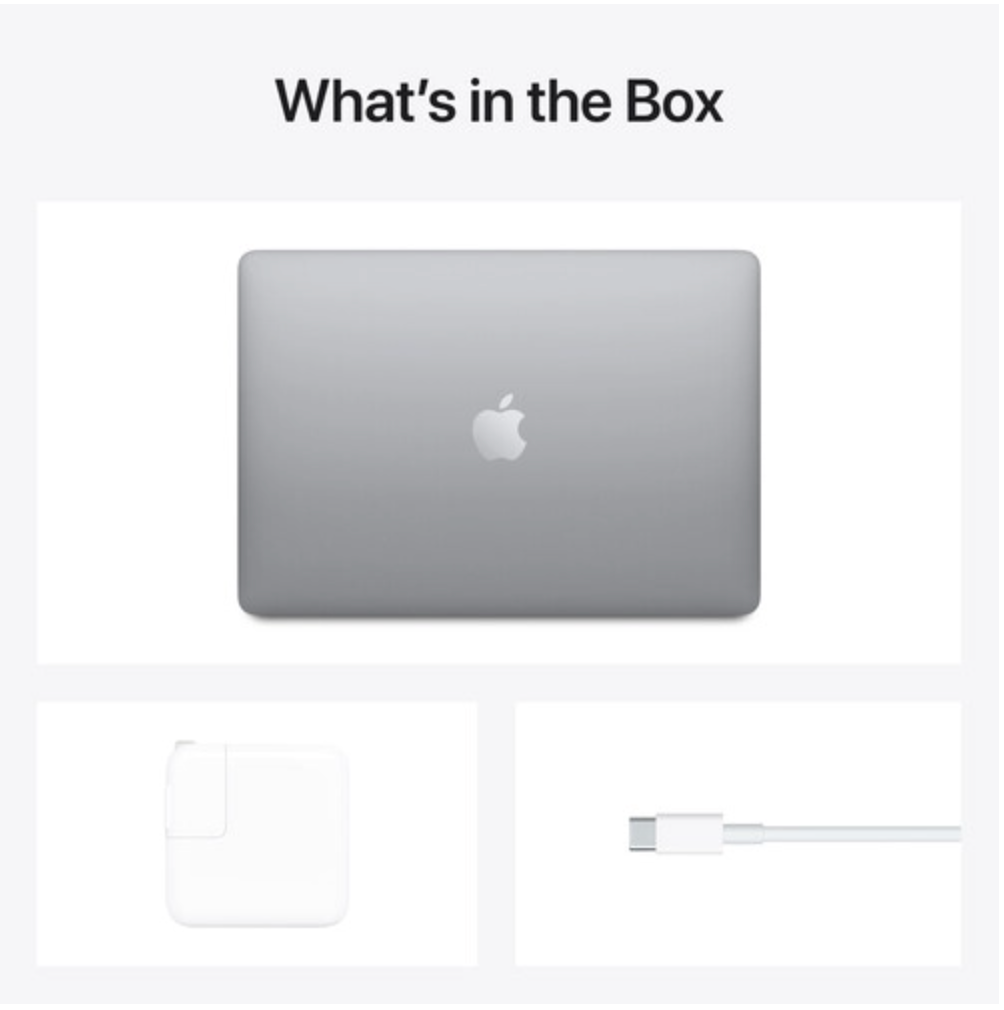 Apple Macbook Air 13” With M1 Chip (8GB RAM, 512GB SSD, Space Gray) MGN73LL/A - Picture 6 of 6
