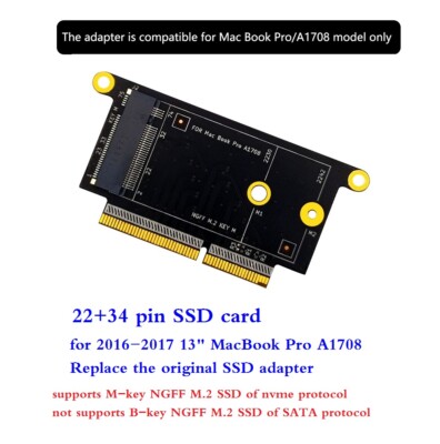 SSD upgrade card adapter for macbook air pro 2010/11/12/13/14/15/16/17 hard disk
