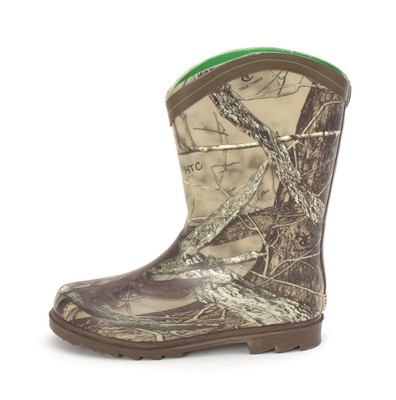 Kids Smoky Mountain Boots Boys Muddy River Boot Mid-Calf, Brown, Size 1 US Kids