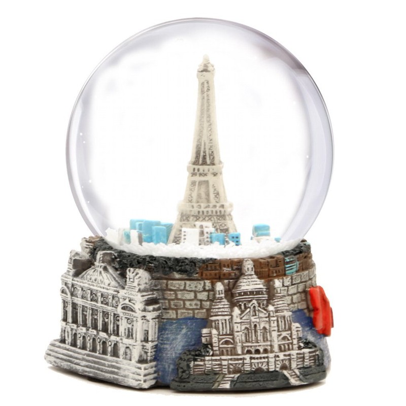 Paris Snow Globe, Color [2.5 IN]