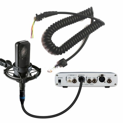 Mic cable for Yaesu MH-48A6J FT-7800 FT-8800 FT-8900 FT-7100M FT-2800M GK. Buy it now for 7.71