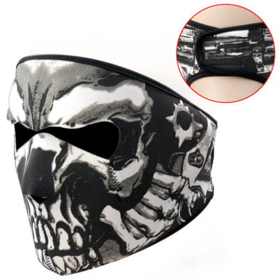 Download Winter Sports Motorcycle Face Mask PSD Mockup Templates