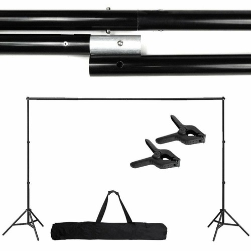7 X 10 Ft Photography Background Support Stand Photo Backdrop Crossbar Kit US BT