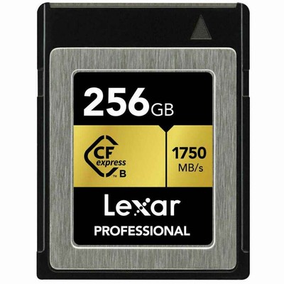 Lexar CFexpress 256GB Professional Type B 1750 Read 1000 Write 4K