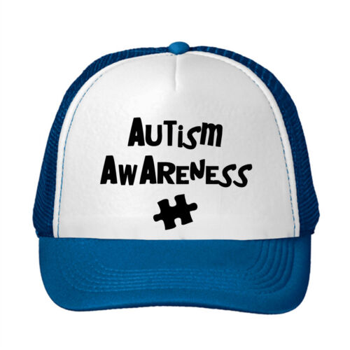 ::Autism Awareness Adjustable Trucker Hat Cap