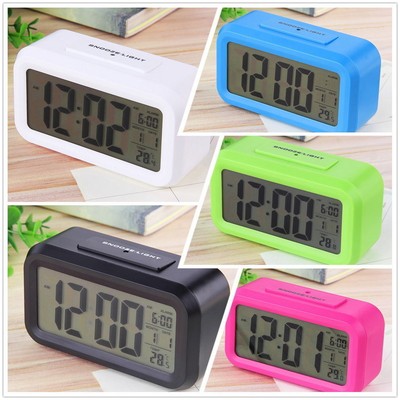 LED Digital Kitchen Wall Clock Table Desk Alarm Watch Modern Art Home Decor New