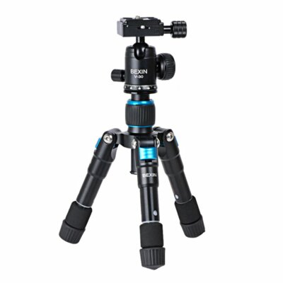 US Compact Desktop Fexible Macro Mini Portable Tripod Monopod w/ V-30 Ball Head