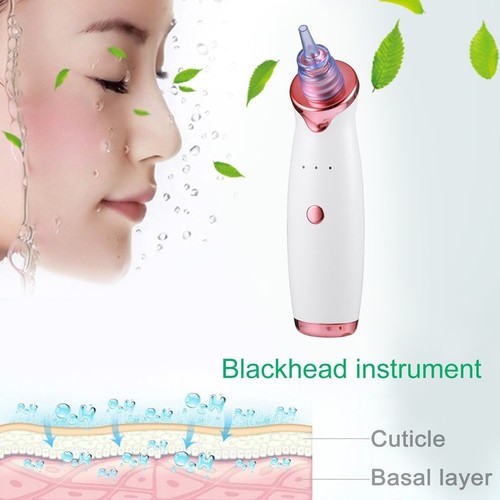 Electric Skin Facial Cleanser Care Blackhead Vacuum Acne Cleaner Pore Remover F5