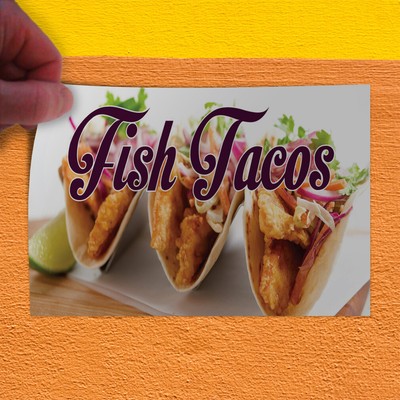 Business Signs Decal Sticker Fish Tacos 1 Food Beverage Fish Fish Tacos Outdoor Store Sign Business Industrial