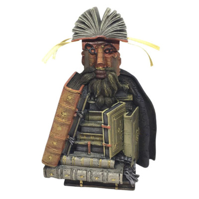 Giuseppe Arcimboldo LIBRARIAN MAN MADE OUT OF BOOKS Resin Art Sculpture Figure