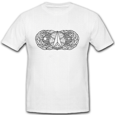 Space and Missile Badge US Air Force USA Abzeichen Emblem - T Shirt #12255