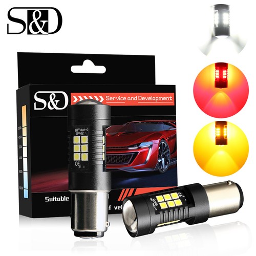 P21//5W LED 1157 BAY15D Car Bulb Reverse Brake Stop Tail Light 12V UK STOCK