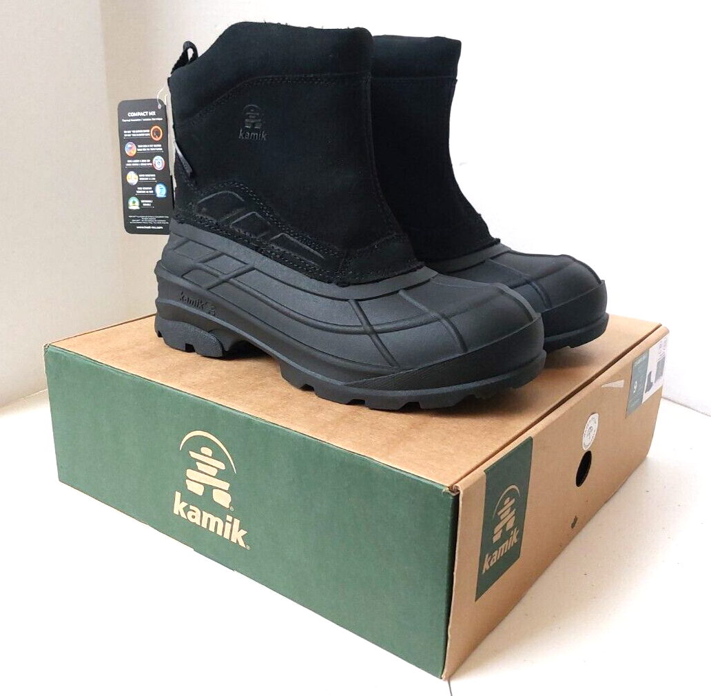 Men's 9 Insulated Waterproof Black Nib