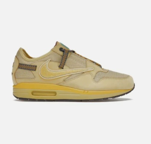 Travis Scott × NIKE ☆ Air Max 1 ‘Saturn Gold’ THE NIKE AIR MAX 1 SATURN GOLD IS THE WORST TRAVIS SCOTT