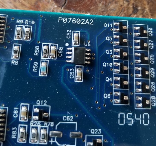 Dacor Oven Control Board Z07602LM p07602a2 from model EO230SCH