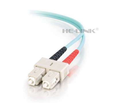 170M SC-SC Outdoor Armored 10G OM3 MM Duplex Fiber Patch Cord