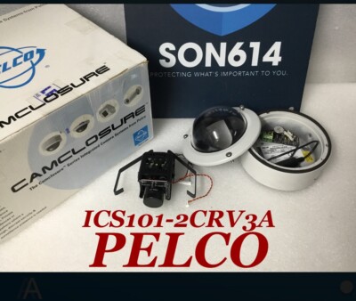 Pelco ICS101-2CRV3A Fully-Integrated Enclosure W/ Camera &Lens 480TVL 3-6mm NEW!