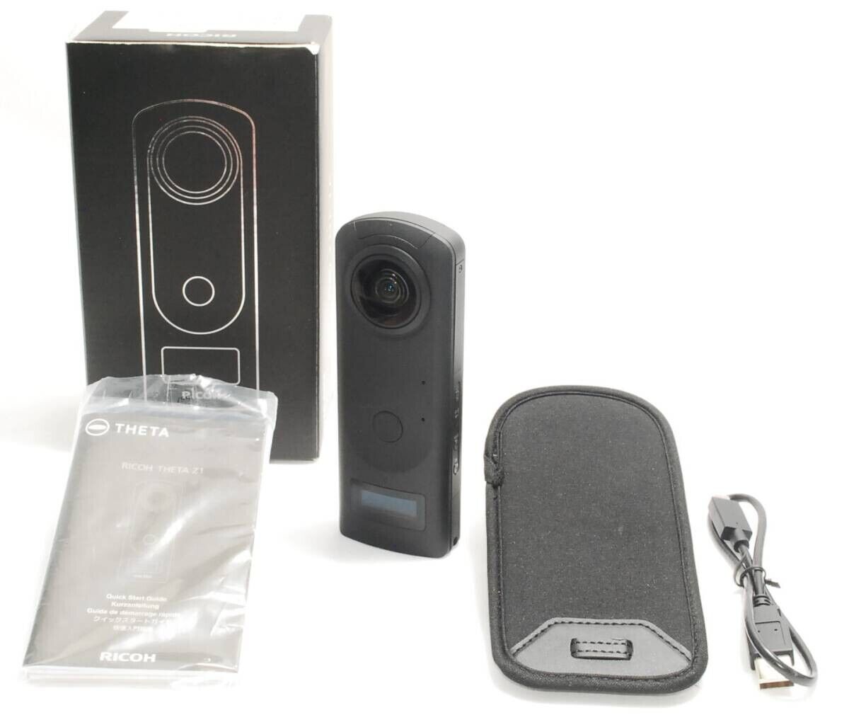 RICOH THETA Z1 Black 360 51GB degree camera Mint condition RICOH THETA Z1 Black 360 51GB degree camera Mint condition