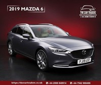2019 Mazda 6 2.5 SKYACTIV-G GT Sport Nav+ Tourer 5dr Petrol Auto Euro 6 (s/s) (1