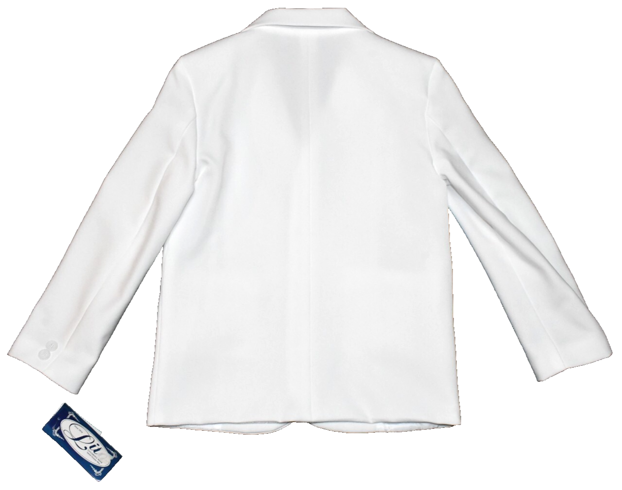 NWT Lito Suit Jacket Boy's Size 8 White Single Breasted Notched Lapel 3623 - Picture 8 of 19