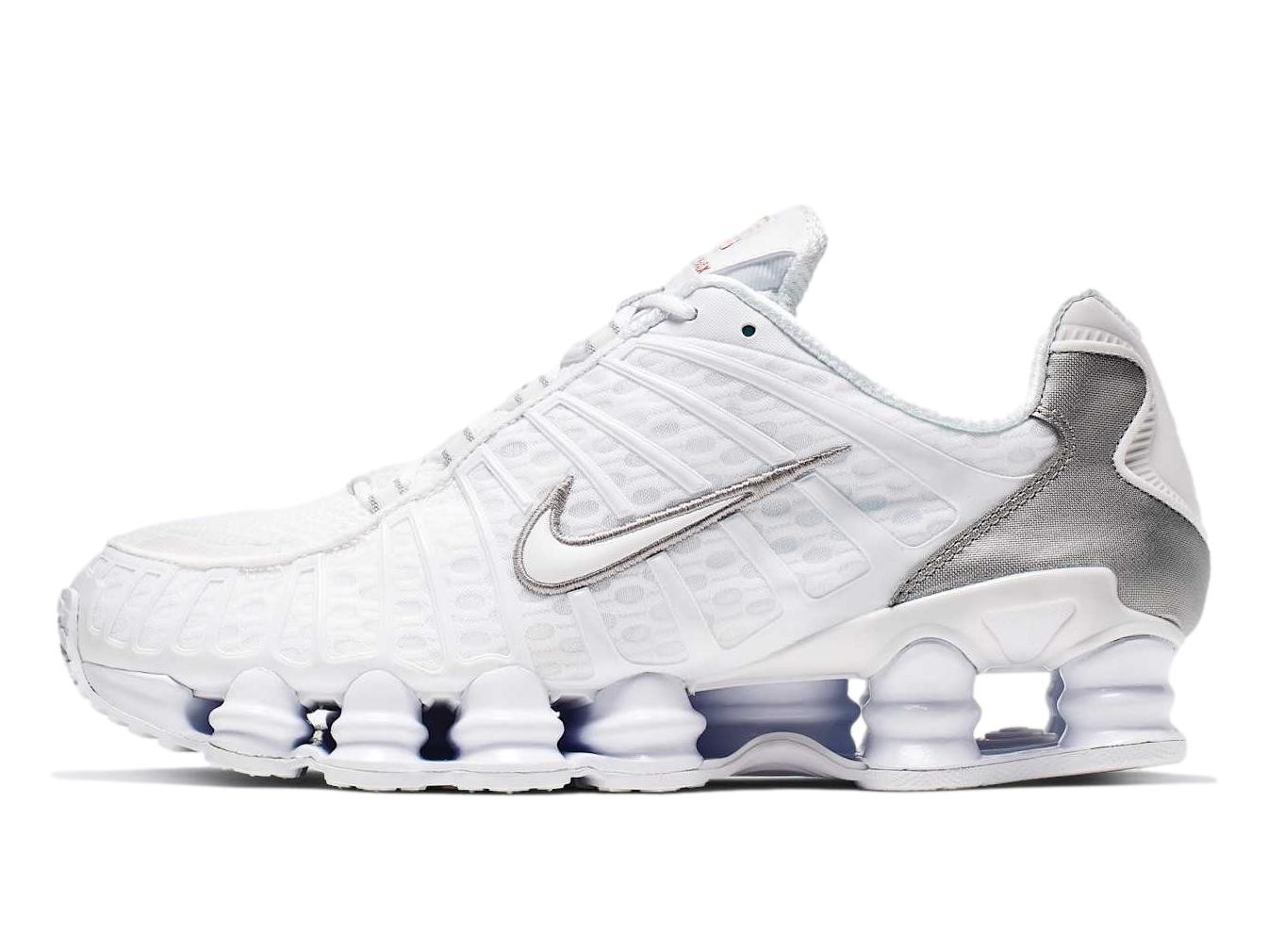 靴 NIKE SHO TL 27cm Nike IH4466-095 Shox TL Mens Lifestyle Shoe - Metallic