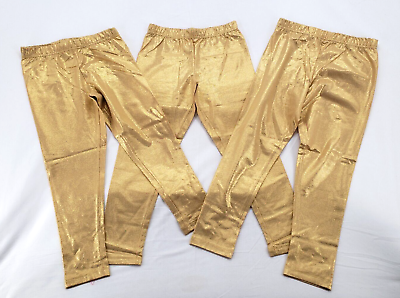 365 Kids From Garanimals Girls Size 7 Gold Shimmer Sparkle