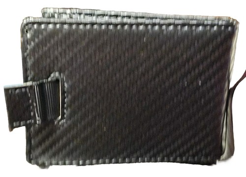 SERMAN BRANDS Mens Slim Bifold Wallet 1.0 RFID Blocking Minimalist Wallet, New