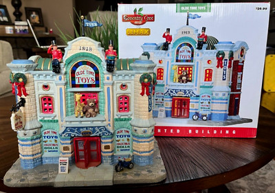 Lemax Coventry Cove Olde Time Toys Christmas Village Lighted Building Store Nice