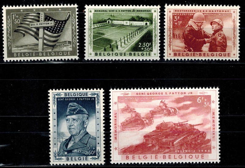 Timbre De Belgique / Belgium  NÂ° 1032 / 1036 Neuf **,  Mnh