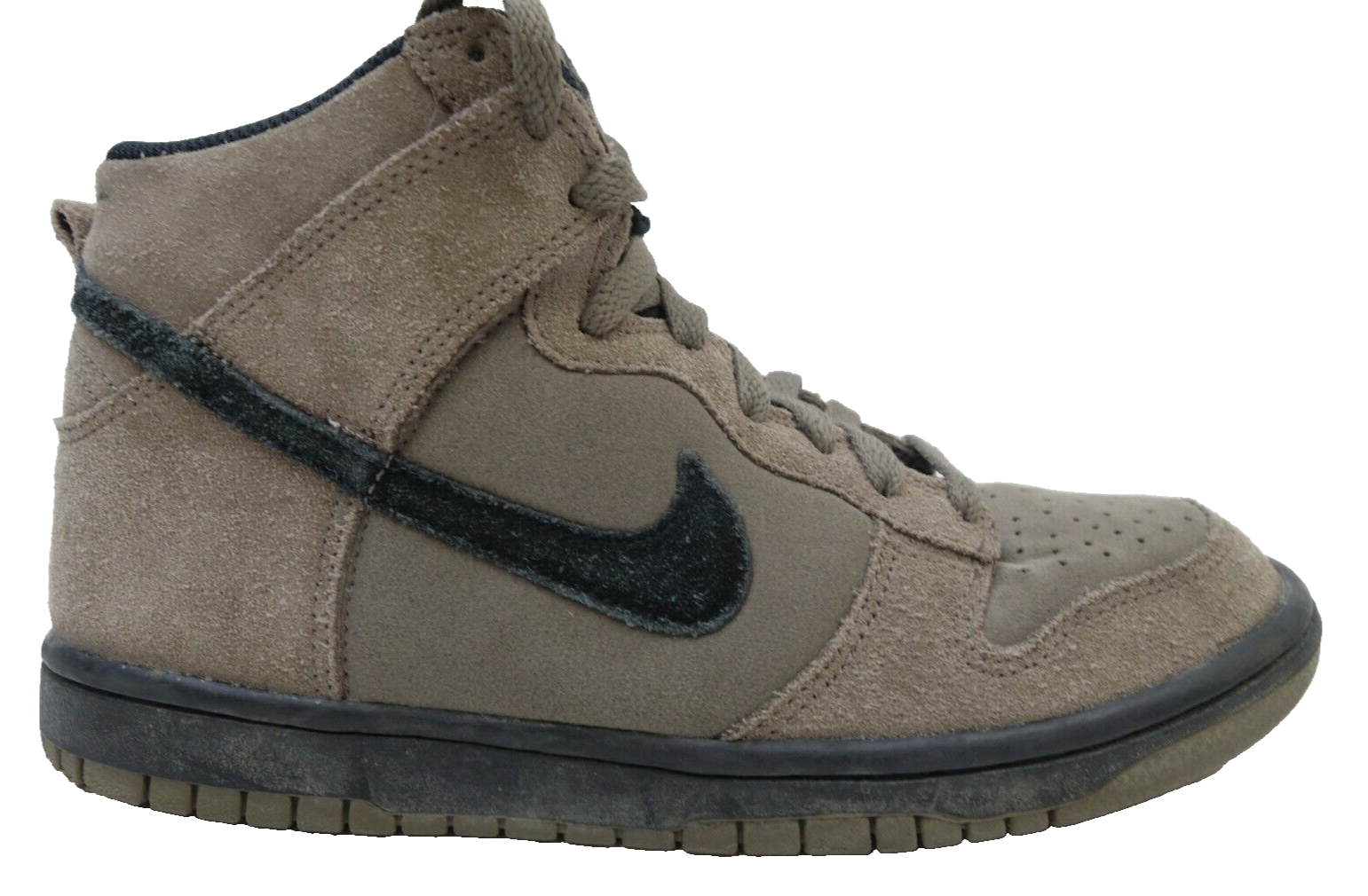 Nike SB Dunk High Shoes Suede Dark Mushroom Brown 308319-203 Nike SB Dunk High Shoes Suede Dark Mushroom Brown 308319-203