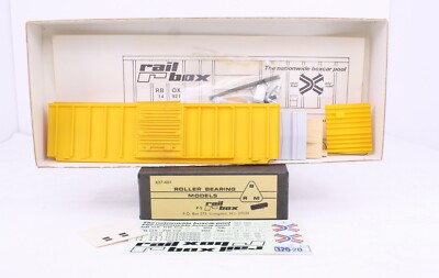 HO Scale Roller Bearing Models 401 RailBox Car Resin Craftsman Kit
