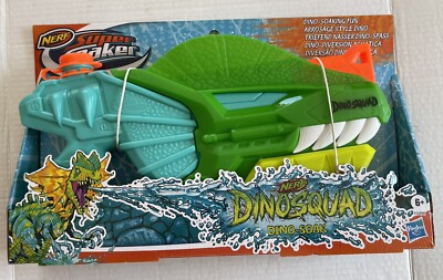 Nerf Super Soaker DinoSquad Dino-Soak Water Blaster -Pump-Action Soakage