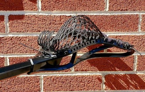 New Complete Stick, Boombah Lacrosse Head w/Semi Soft Mesh & Polycarbonate Shaft