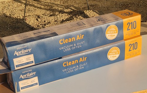 2-Pack - Aprilaire 210 Replacement Air Filter Aprilaire Whole Home Air Purifiers