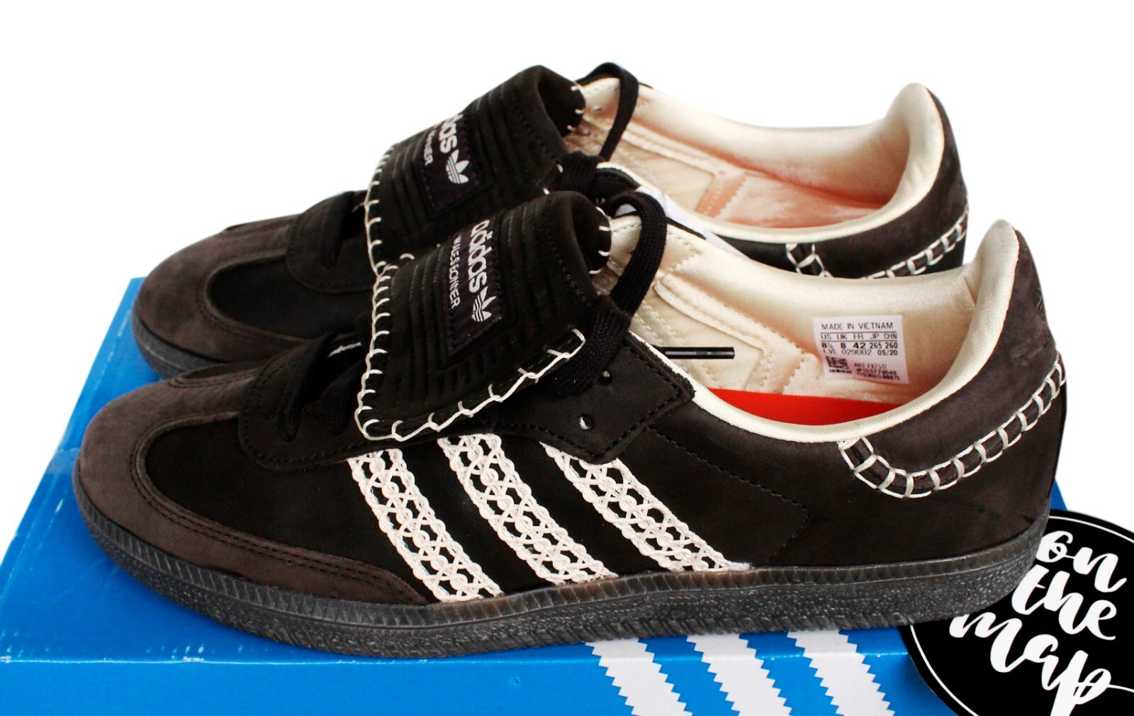Adidas Samba x Wales Bonner Core Black Brown UK 5 8 9 10 11 Adidas Samba x Wales Bonner Core Black Brown UK 5 8 9 10 11